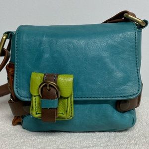 CECILE JEANNE PARIS Soft Leather Mini Crossbody